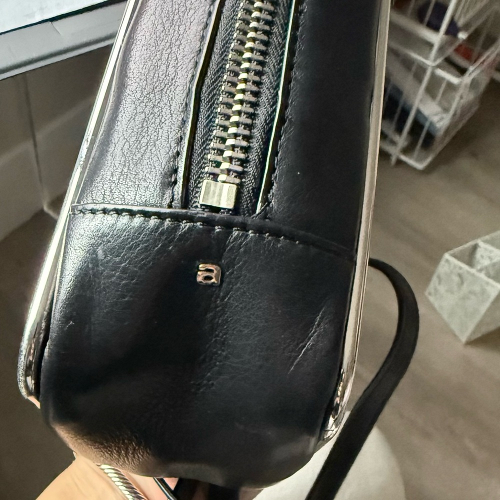 Alexander Wang Black Leather Rectangular Halo Cro… - image 7